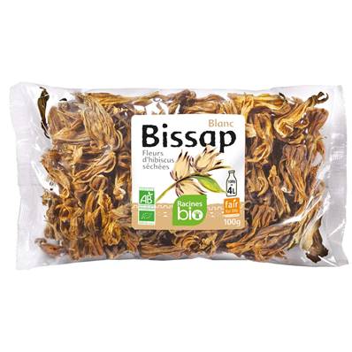 Fleurs d'hibiscus blanc RACINES BIO 100 g