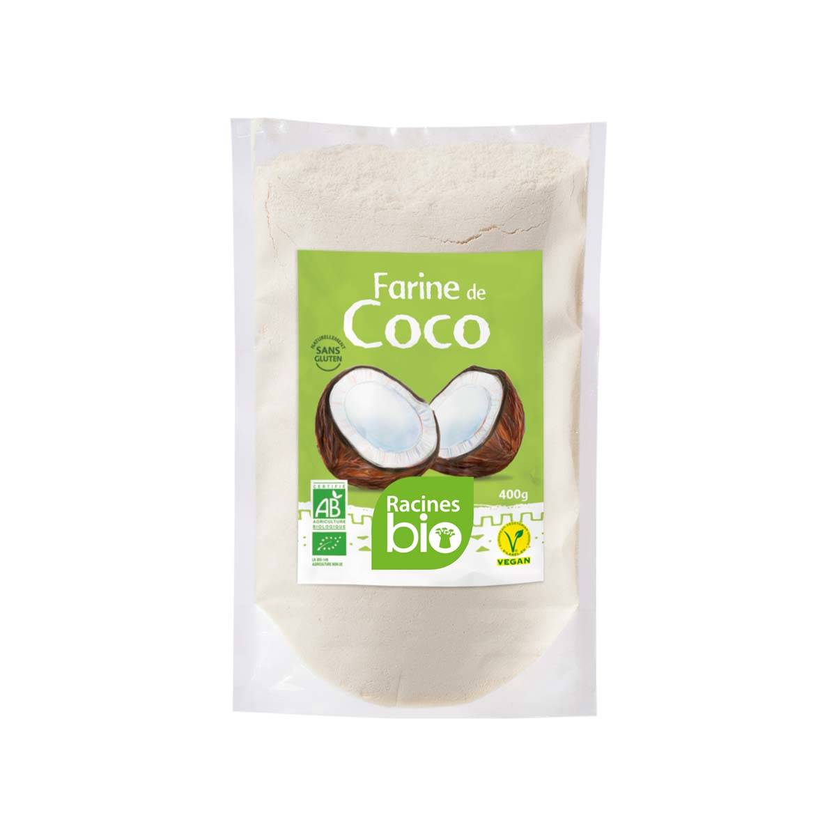 Farine de Coco Racines Bio 400g