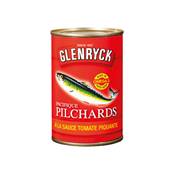 Pilchards GLENRYCK sauce tomate piquante 400 g 