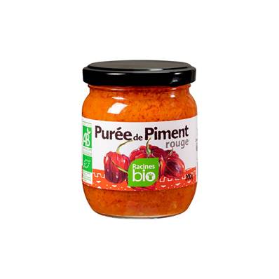 Purée de piment rouge RACINES BIO 200 g 