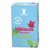  Infusion glace bio MATAHI Hibiscus Menthe (20 sach. x 2g)