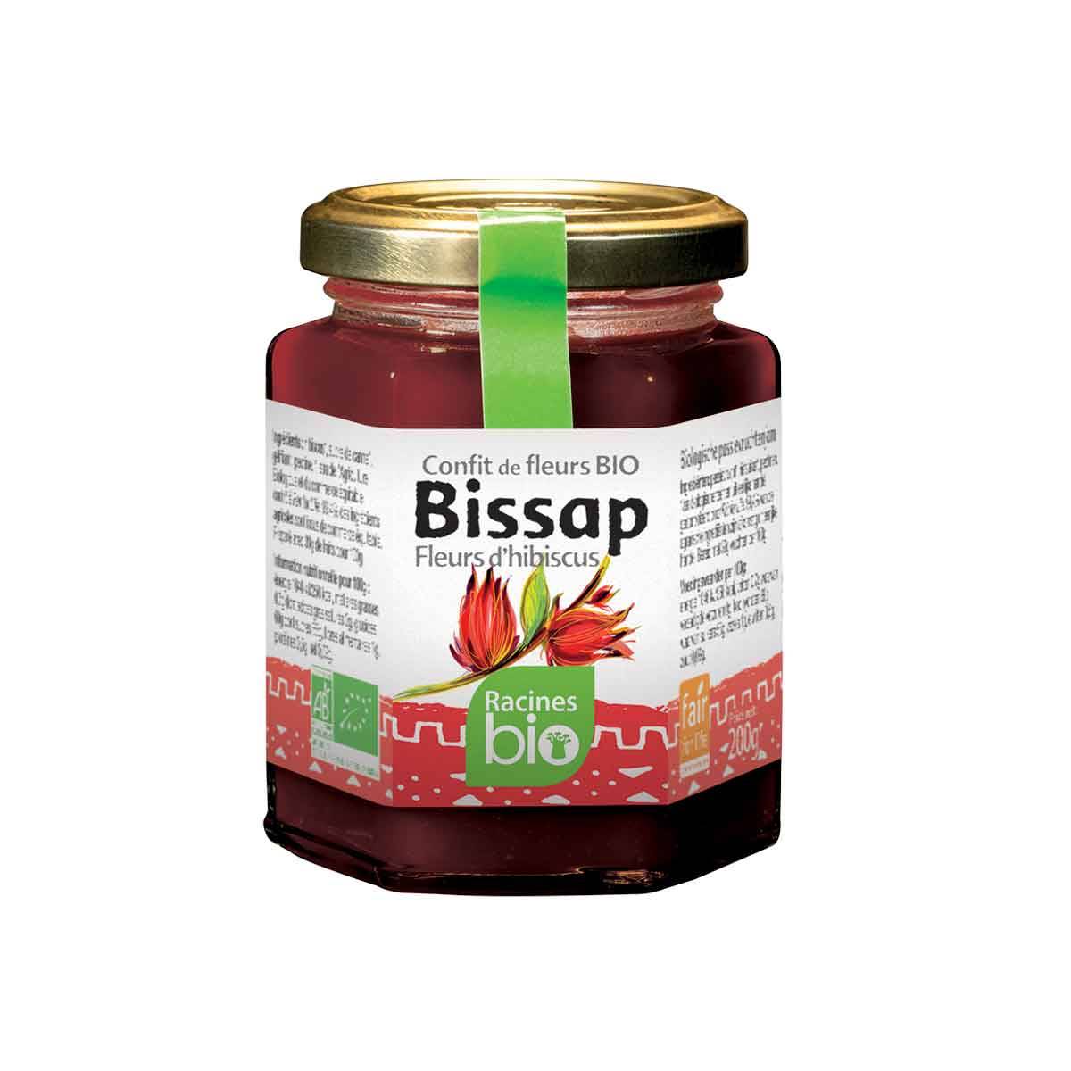 Bissap vrac 40 gr. Ingrédients: pétales de fleurs d'hibiscus