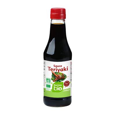 Sauce Teriyaki RACINES BIO 250 ml - DDM 16/05/2024