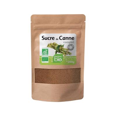 Sucre de canne complet RACINES BIO 200 g