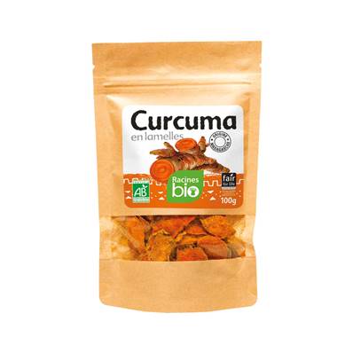 Curcuma en lamelles RACINES BIO 100 g