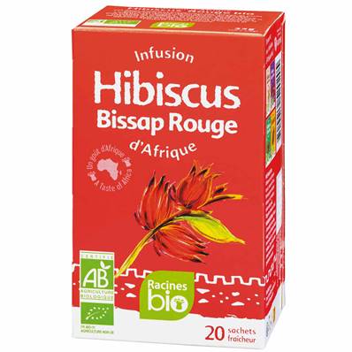Infusion d'Afrique RACINES BIO Hibiscus 1.6 g