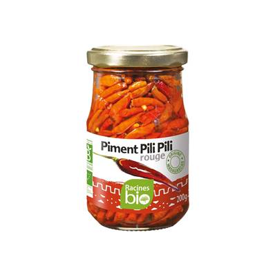 Piment pili pili rouge entier RACINES BIO 200 g