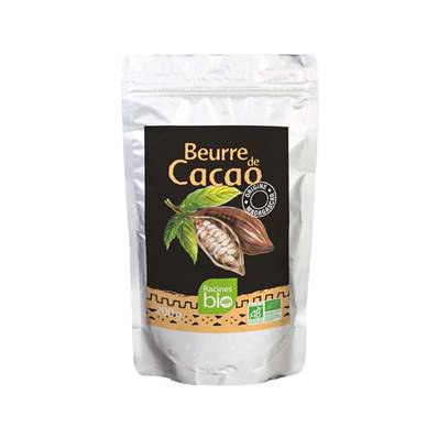 Beurre de cacao RACINES BIO 200 g - DDM 22/06/2023
