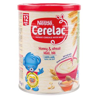 CERELAC miel/blé/lait 1 kg dès 12 mois halal