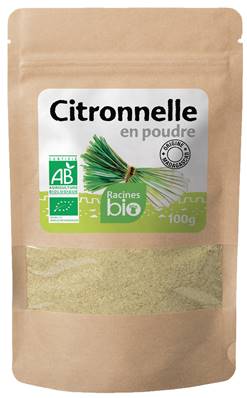 Poudre de citronnelle RACINES BIO 100 g