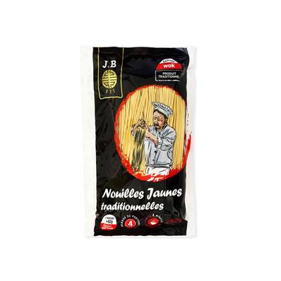 Nouilles jaunes traditionnelles J.B. 250 g 