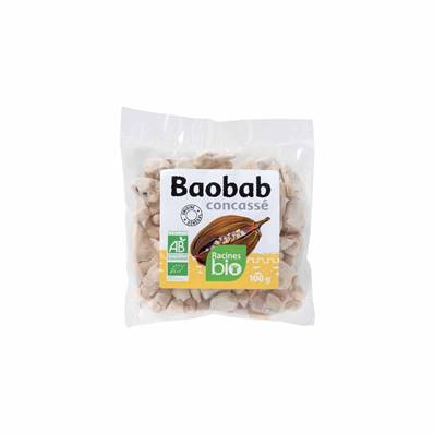 Concassé de baobab RACINES BIO 100 g - DDM 30/11/2022