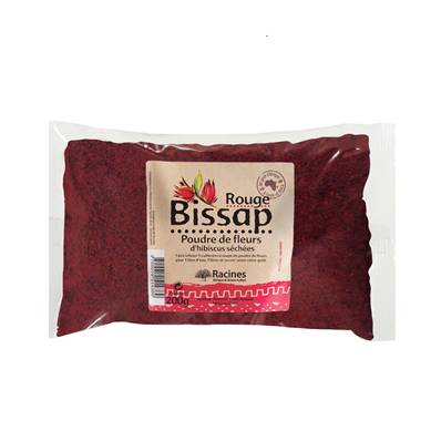 Poudre d'hibiscus RACINES rouge 200 g