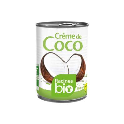 Crème de coco RACINES BIO 400 ml 