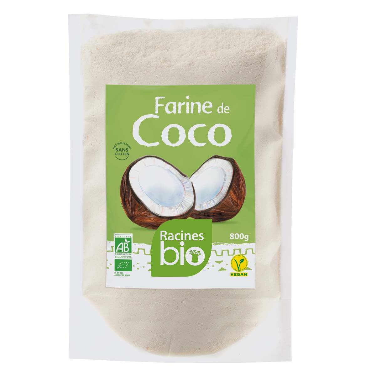 Farine de coco bio. Ecoidée. 400 Gr - NourBeauté