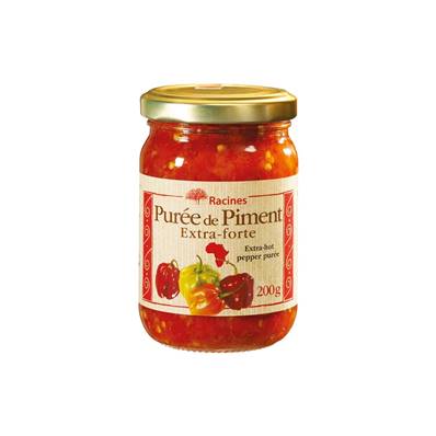 Purée de piment extra-forte RACINES 200 g