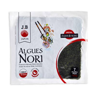 Algues nori J.B. JAPON 19 g - DDM 09/01/2023