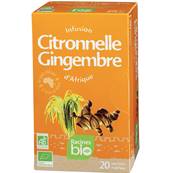 Infusion d'Afrique RACINES BIO Citronnelle Gingembre 1.6 g