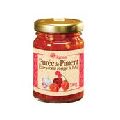 Purée de piment rouge à l'ail RACINES 200 g