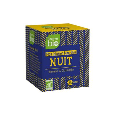 Infusion Bien Etre RACINES BIO Nuit 1.6 g 