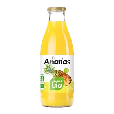 Pur jus Ananas RACINES BIO 75 cl 