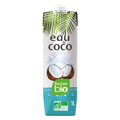 Eau de coco RACINES BIO 1L 
