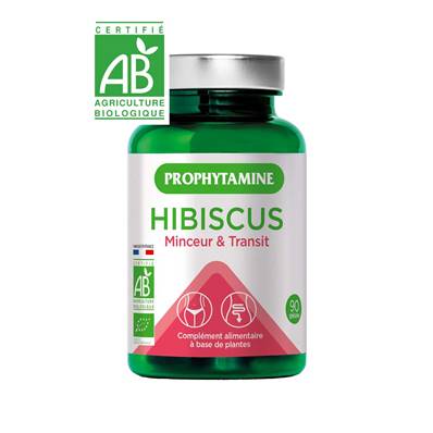 PROPHYTAMINE BIO Minceur Transit - Hibiscus 90 gélules