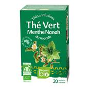 Th vert menthe RACINES BIO 1.8 g