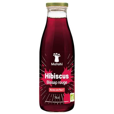 Boisson bio MATAHI SUPERFRUIT Hibiscus 75 cl