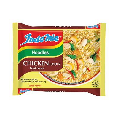 Nouilles INDOMIE saveur spécial poulet 70 g halal - DDM 13/02/2024