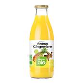 Pur jus Ananas Gingembre RACINES BIO 75 cl 