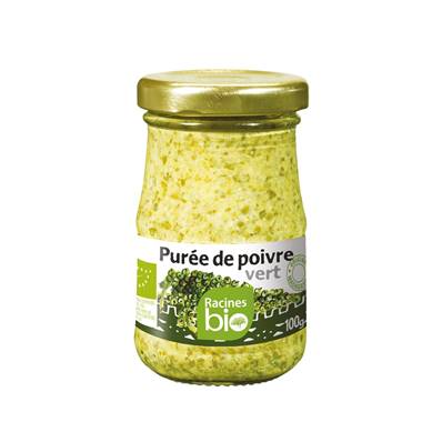 *Purée de poivre vert RACINES BIO 100 g - DDM 15/01/2024