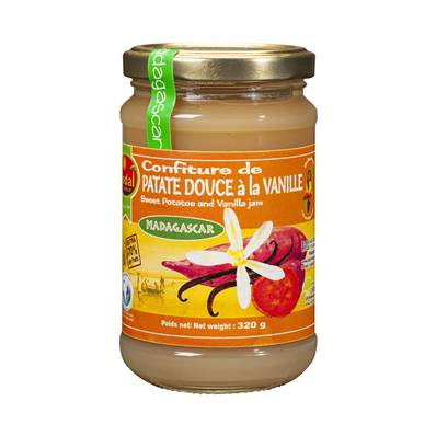 Confiture CODAL Patate Douce Vanille 320 g - DDM 04/07/2023