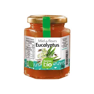  Miel de fleurs Eucalyptus RACINES BIO 250 g
