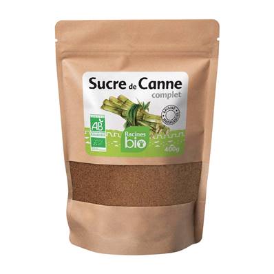 Sucre de canne complet RACINES BIO 400 g