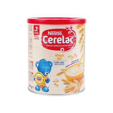 CERELAC blé/lait 400 g dès 6 mois halal