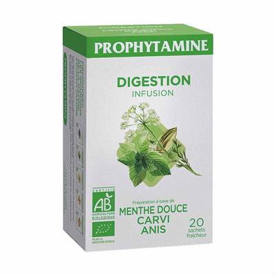 Infusion PROPHYTAMINE Digestion BIO 20 sachets x 2 g