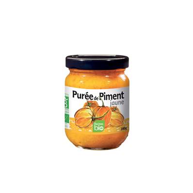 Purée de piment jaune RACINES BIO 200 g