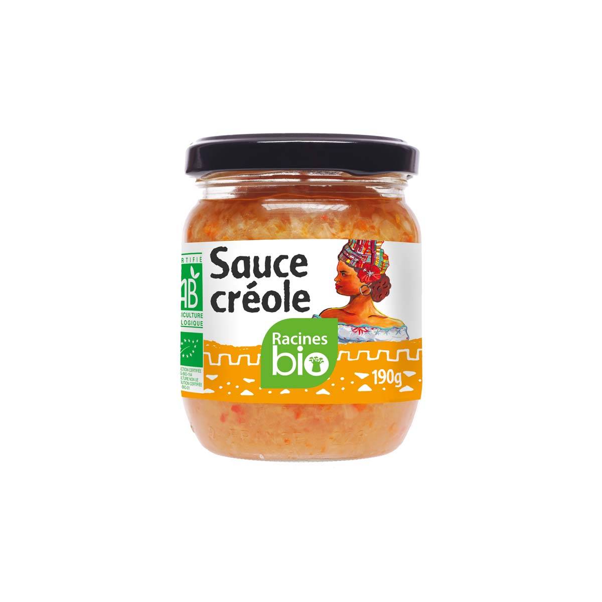 Sauce créole RACINES BIO 190 g