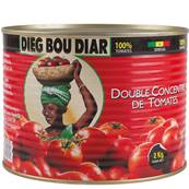 Dble concentré de tomate DIEG BOU DIAR 2 kg - DDM 25/04/2022