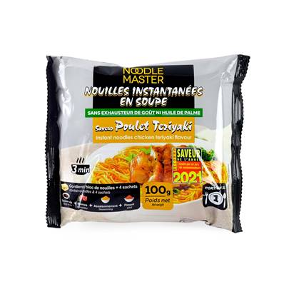 Nouilles NOODLE MASTER poulet teriyaki XL 100 g