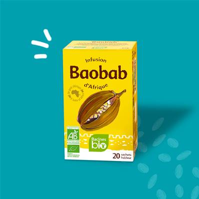 Infusion d'Afrique Racines BIO Baobab DDM 28 10 25 