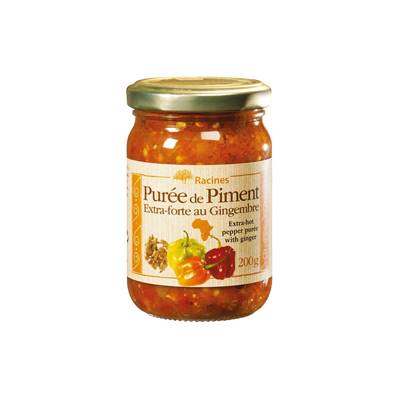 Purée de piment extra-forte RACINES au gingembre 200 g