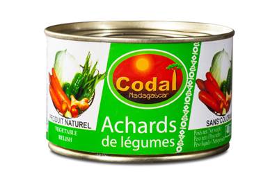 Achards de légumes CODAL 400 g