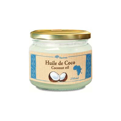 Huile de coco RACINES 250 ml