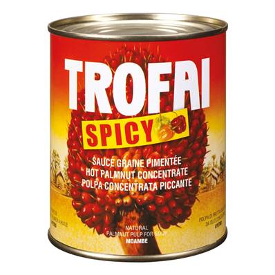 Sauce graine de palme TROFAI Spicy 800 g - DDM 31/03/2022