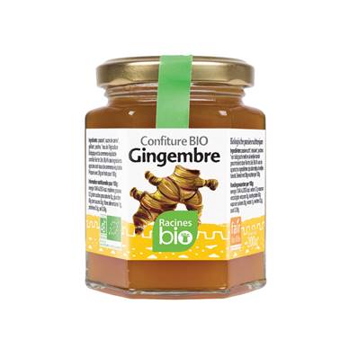 Confiture RACINES BIO gingembre 200 g