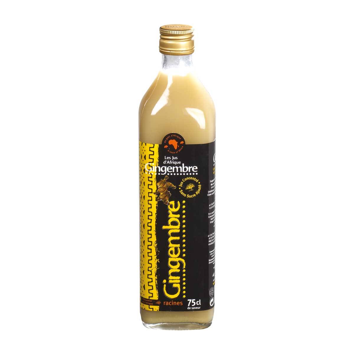 Jus curcuma gingembre 25cl - Les Délices d'Emile