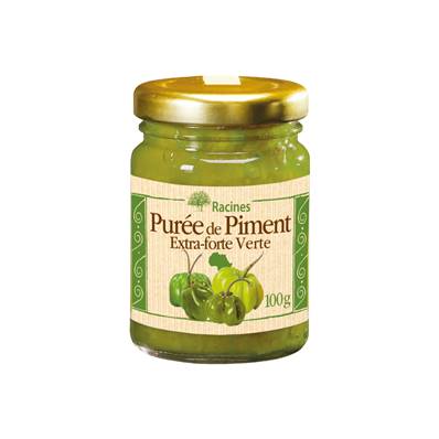 Purée de piment vert RACINES 100 g