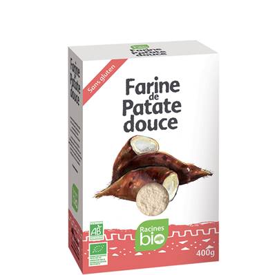 Farine de patate douce RACINES BIO 400 g